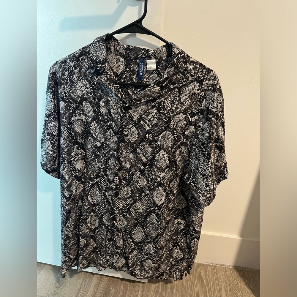 Mens Short Sleeve Button Up